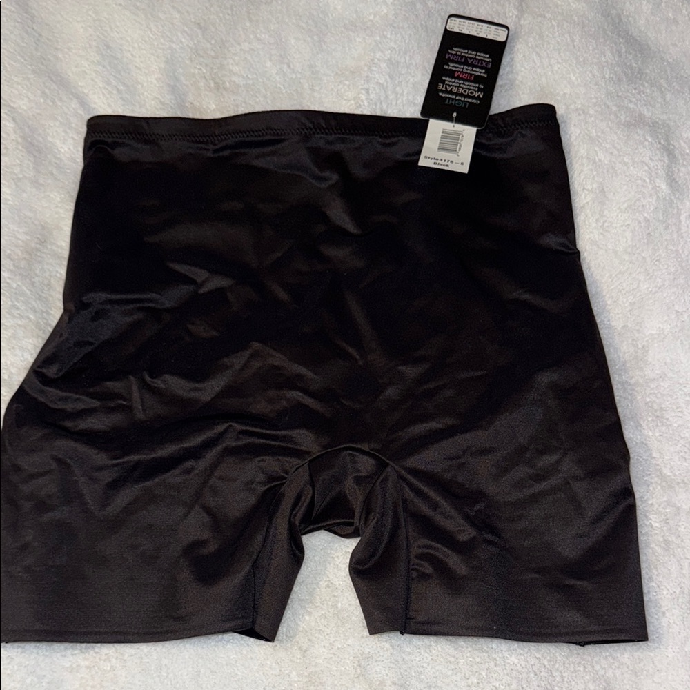 Black High-Waisted Shapewear Shorts